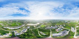 上海市_奉贤区_吴房村航拍 (6)